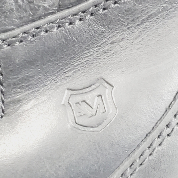 Andrew Marc Rutland Black Leather Lace Up Zip Boots - Picture 9 of 12